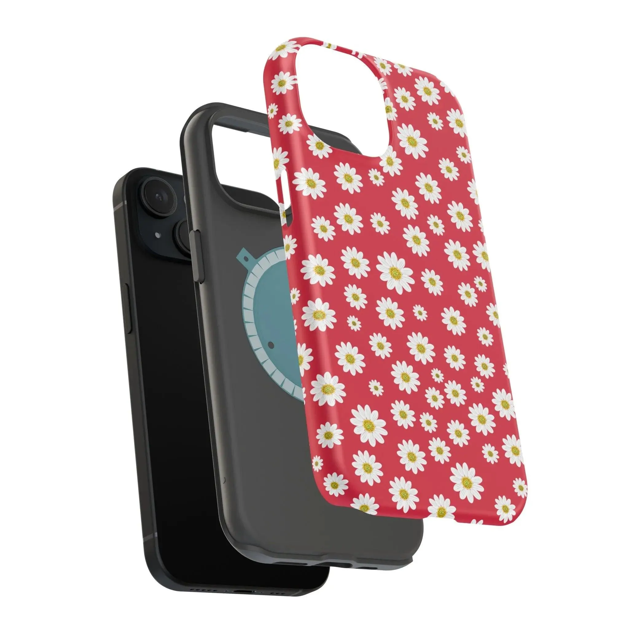 Delightful Daisies | Red Flower Case