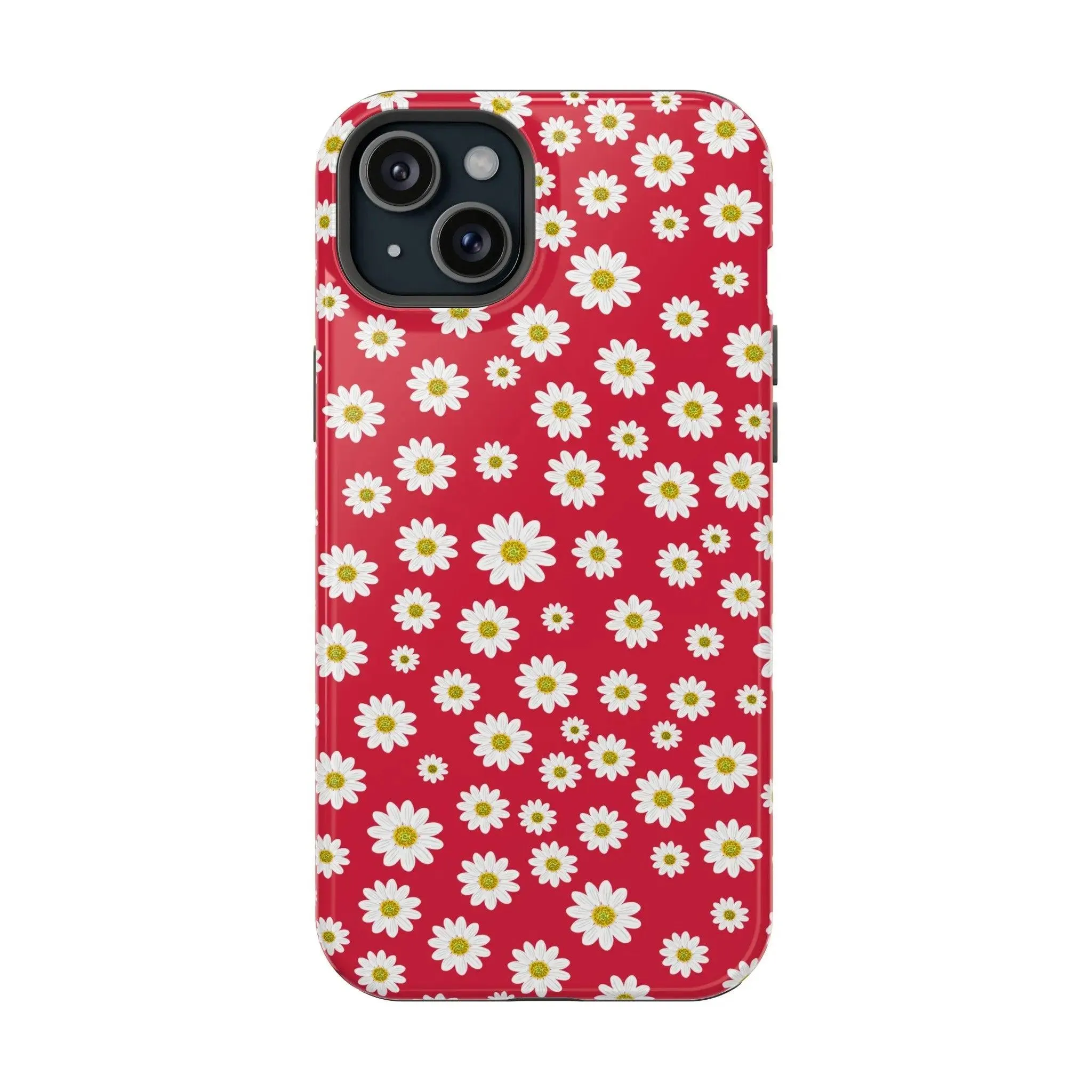 Delightful Daisies | Red Flower Case