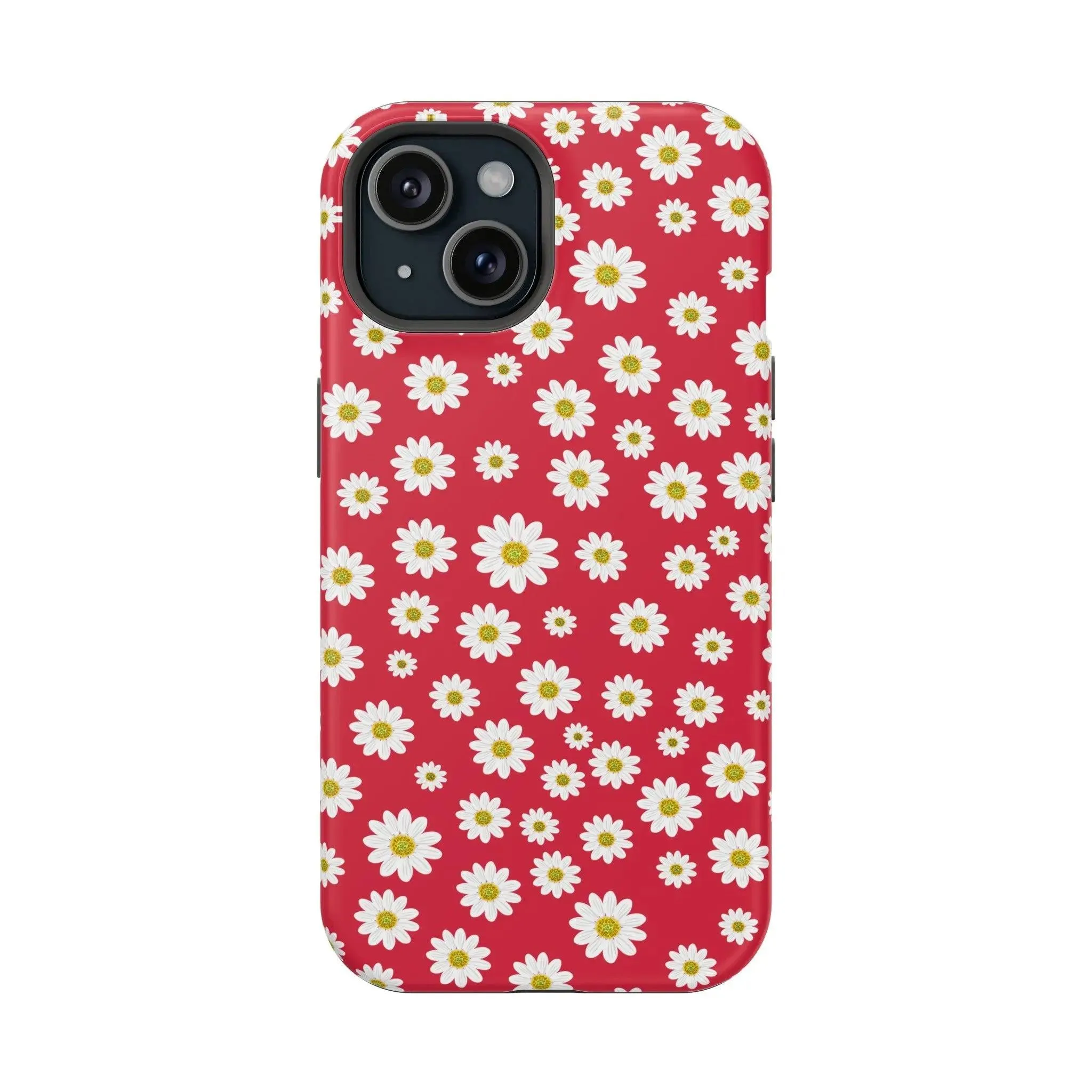 Delightful Daisies | Red Flower Case