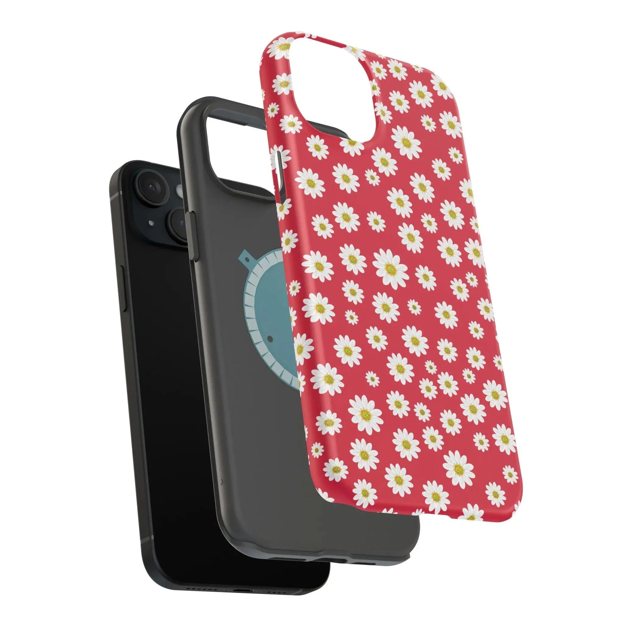 Delightful Daisies | Red Flower Case