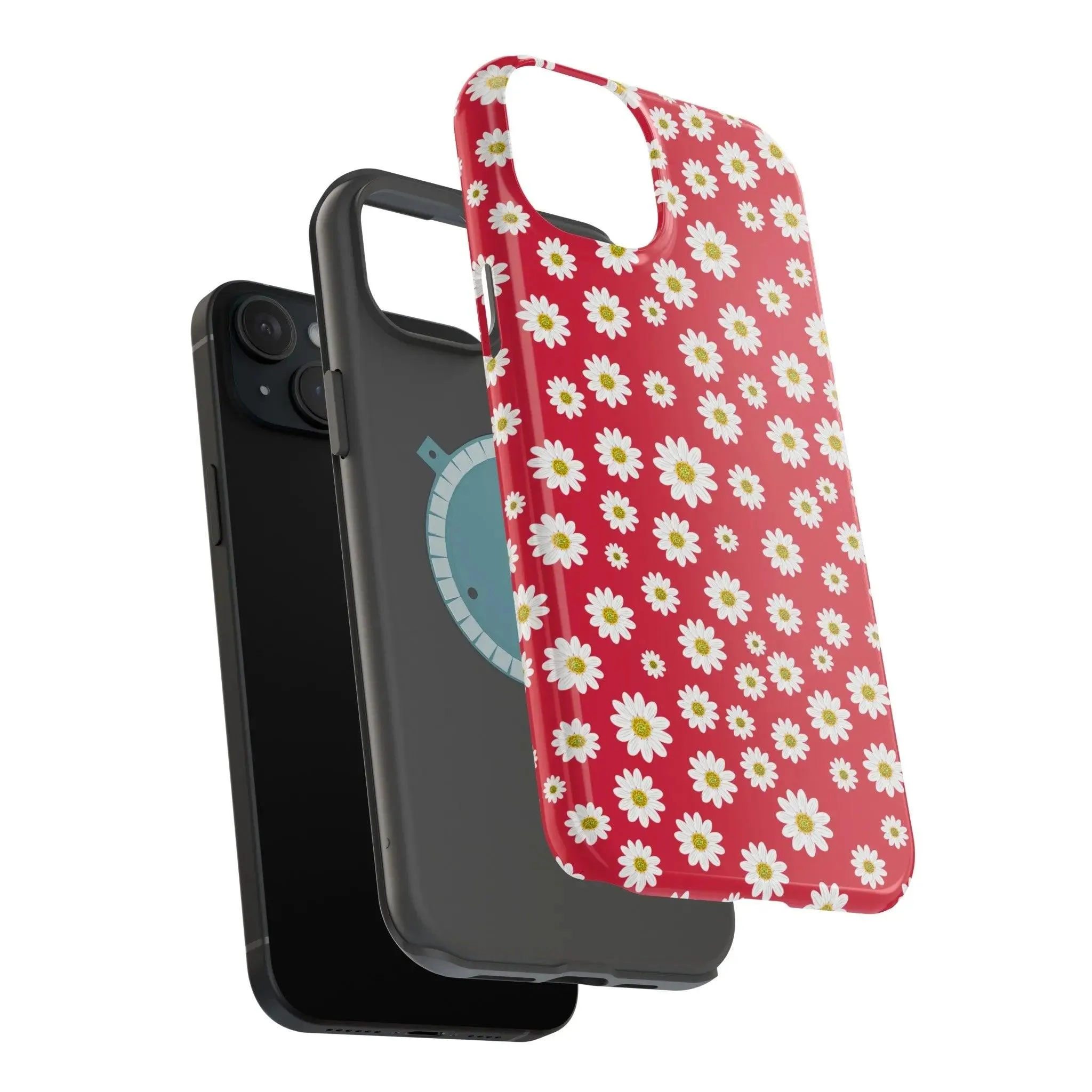 Delightful Daisies | Red Flower Case