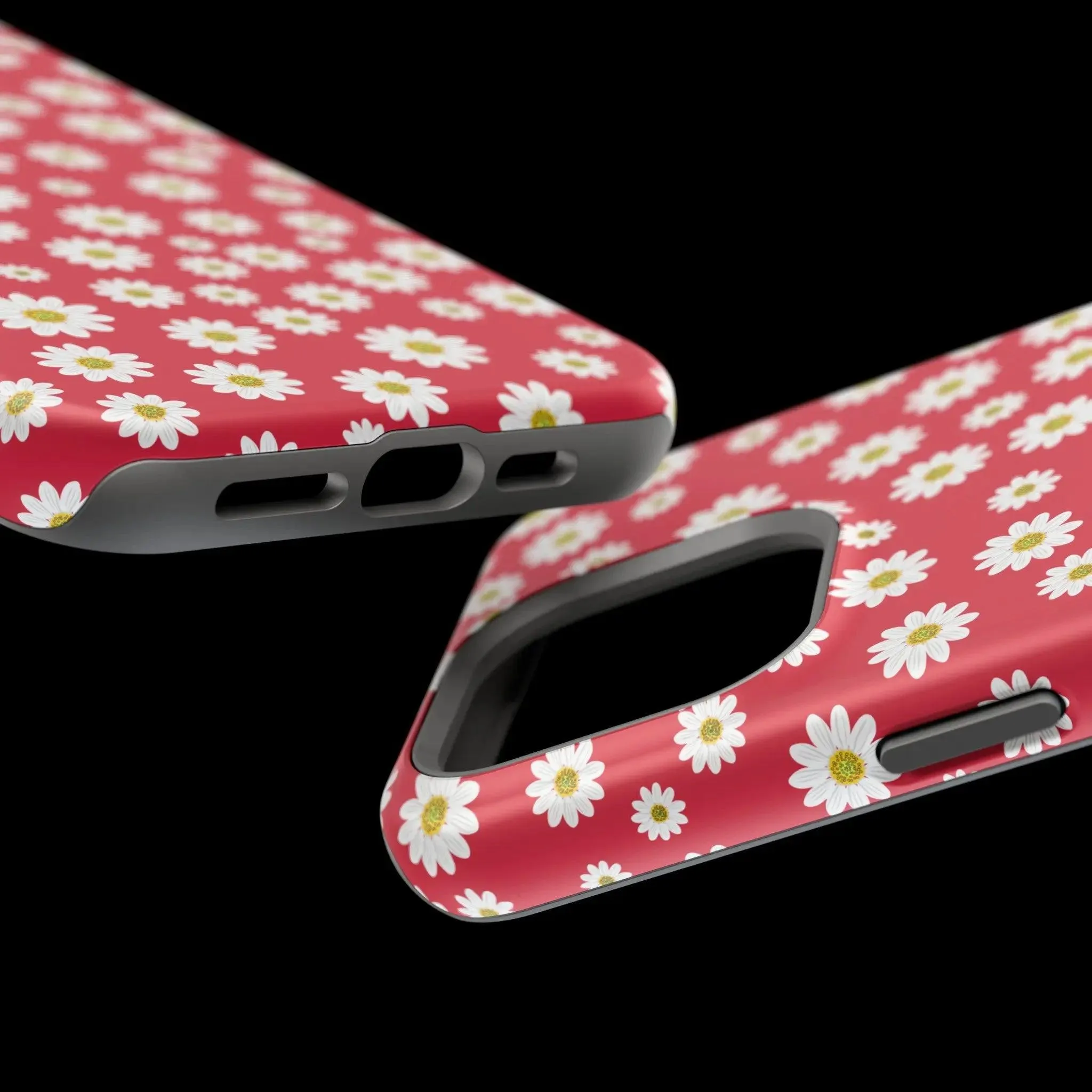 Delightful Daisies | Red Flower Case