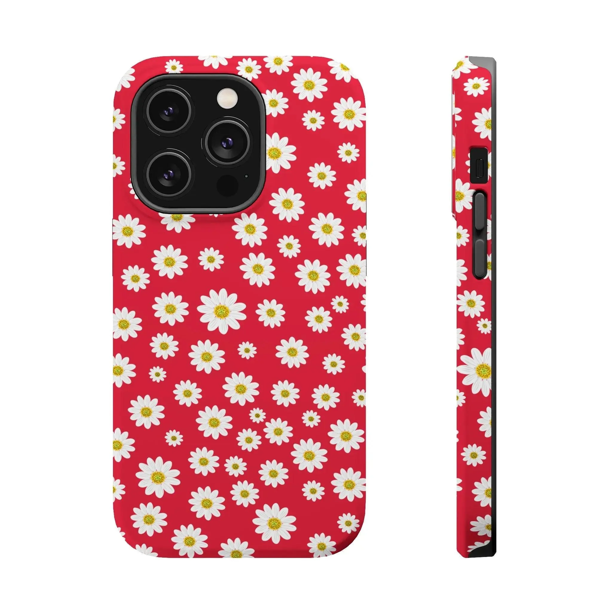 Delightful Daisies | Red Flower Case