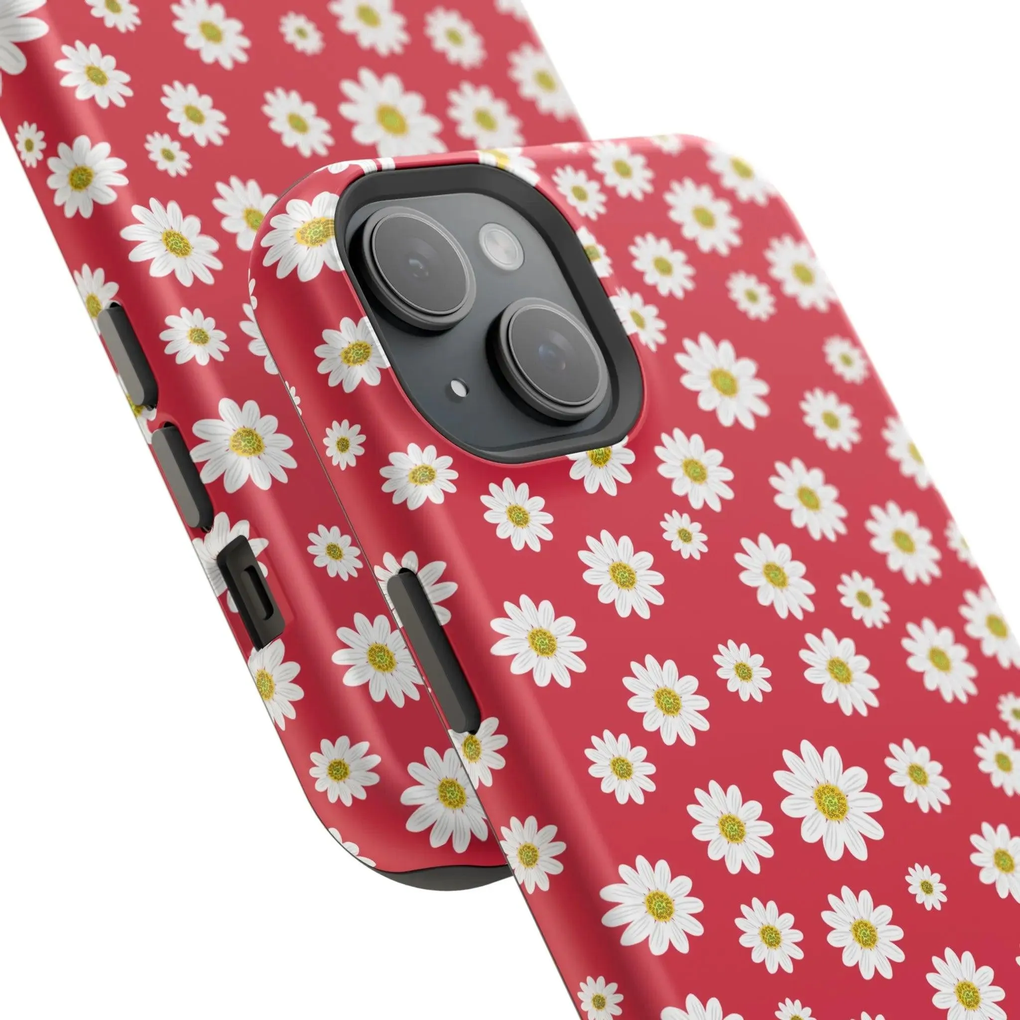 Delightful Daisies | Red Flower Case