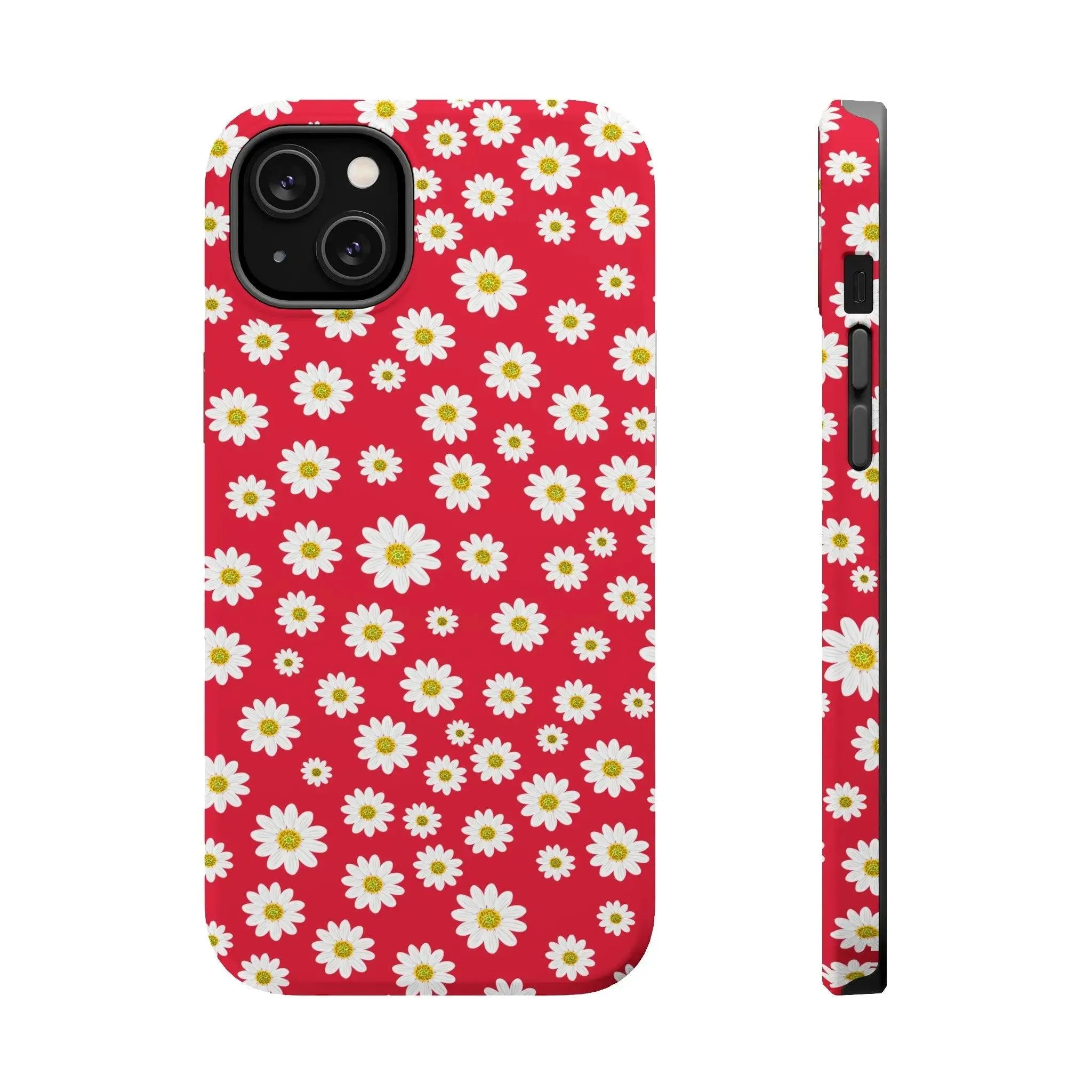 Delightful Daisies | Red Flower Case