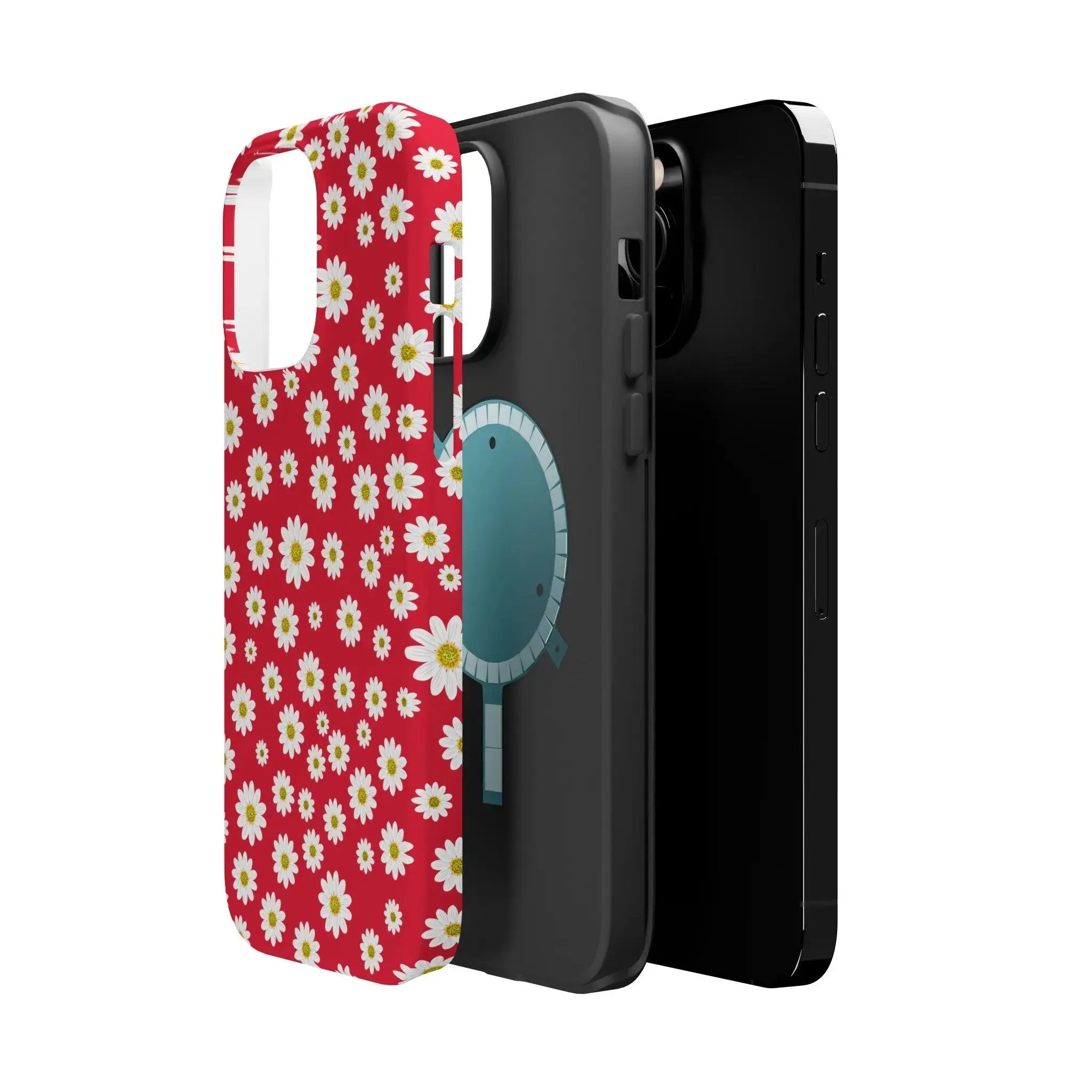 Delightful Daisies | Red Flower Case