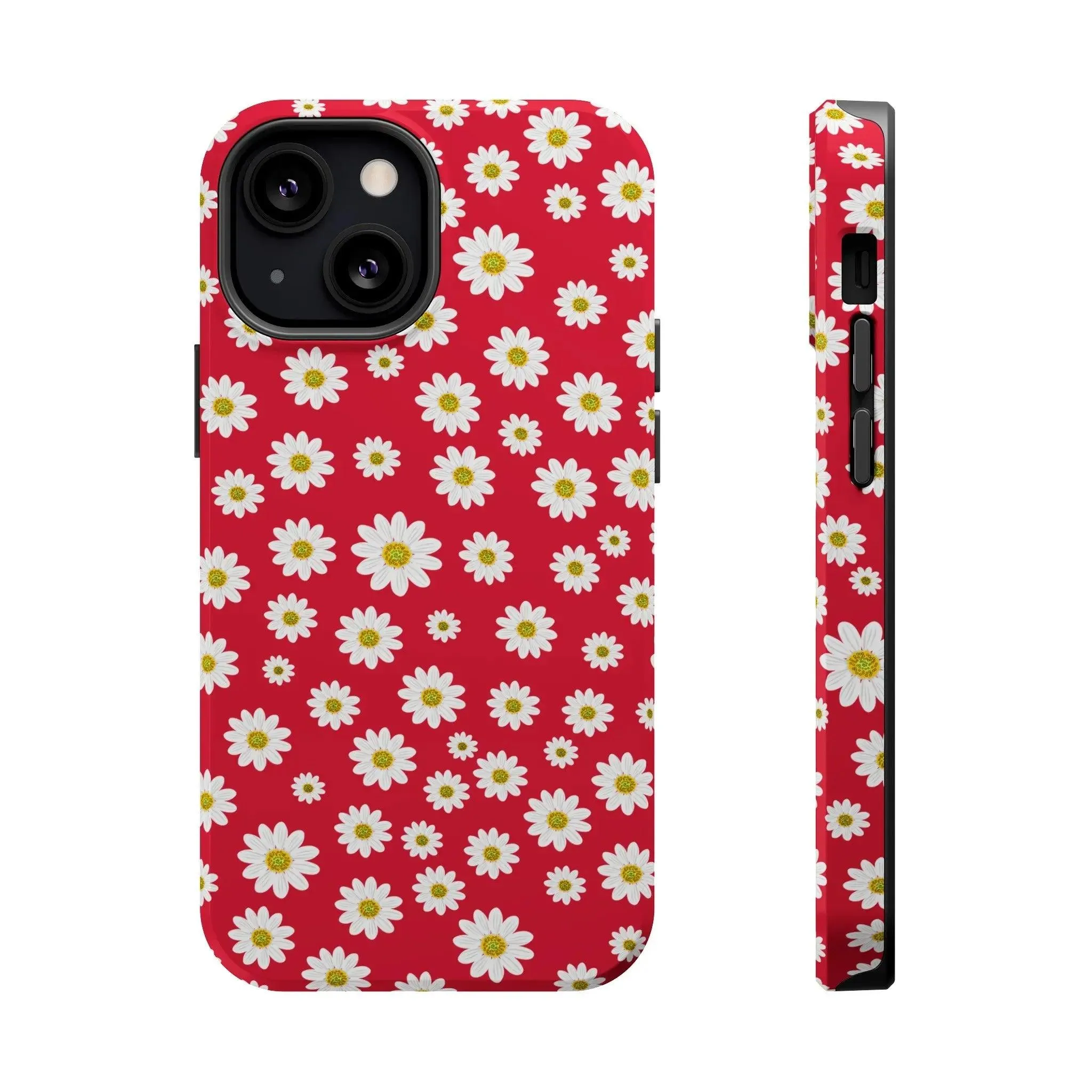 Delightful Daisies | Red Flower Case