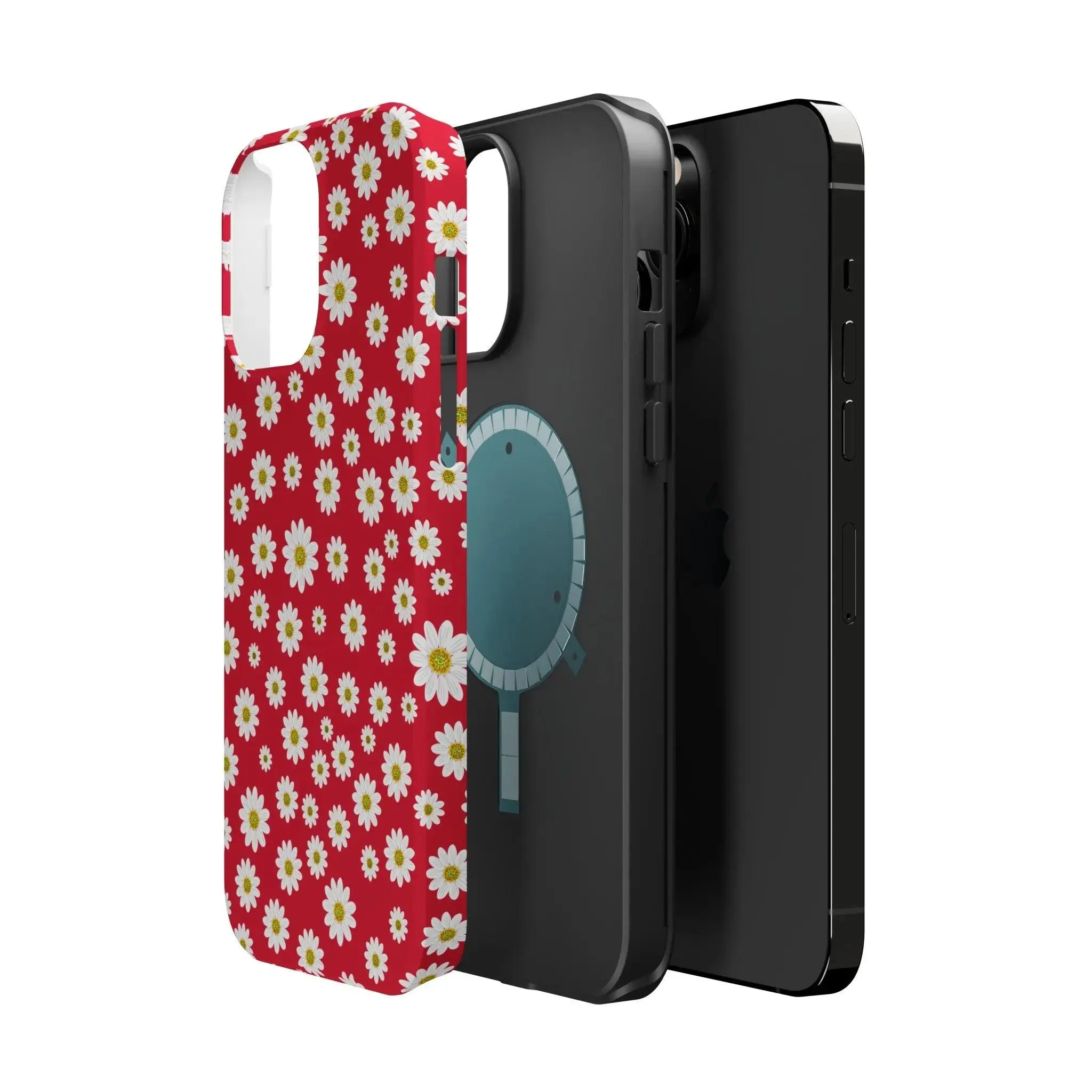 Delightful Daisies | Red Flower Case