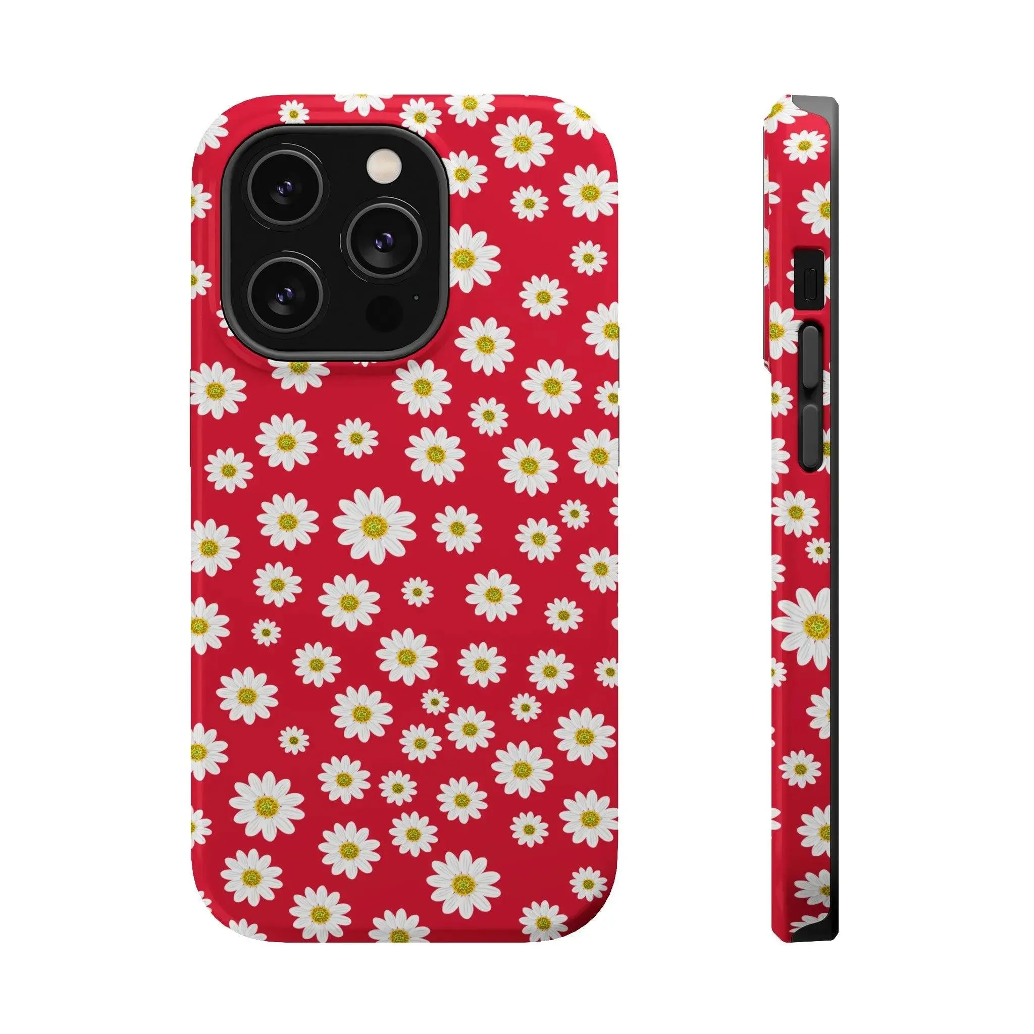 Delightful Daisies | Red Flower Case