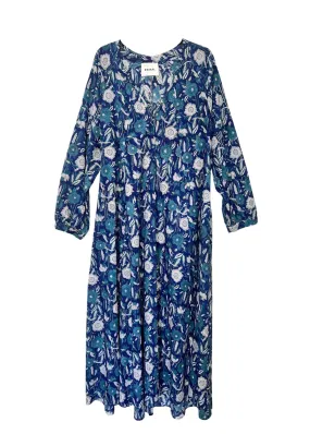 Denni Weekend Dress- Deco Blue