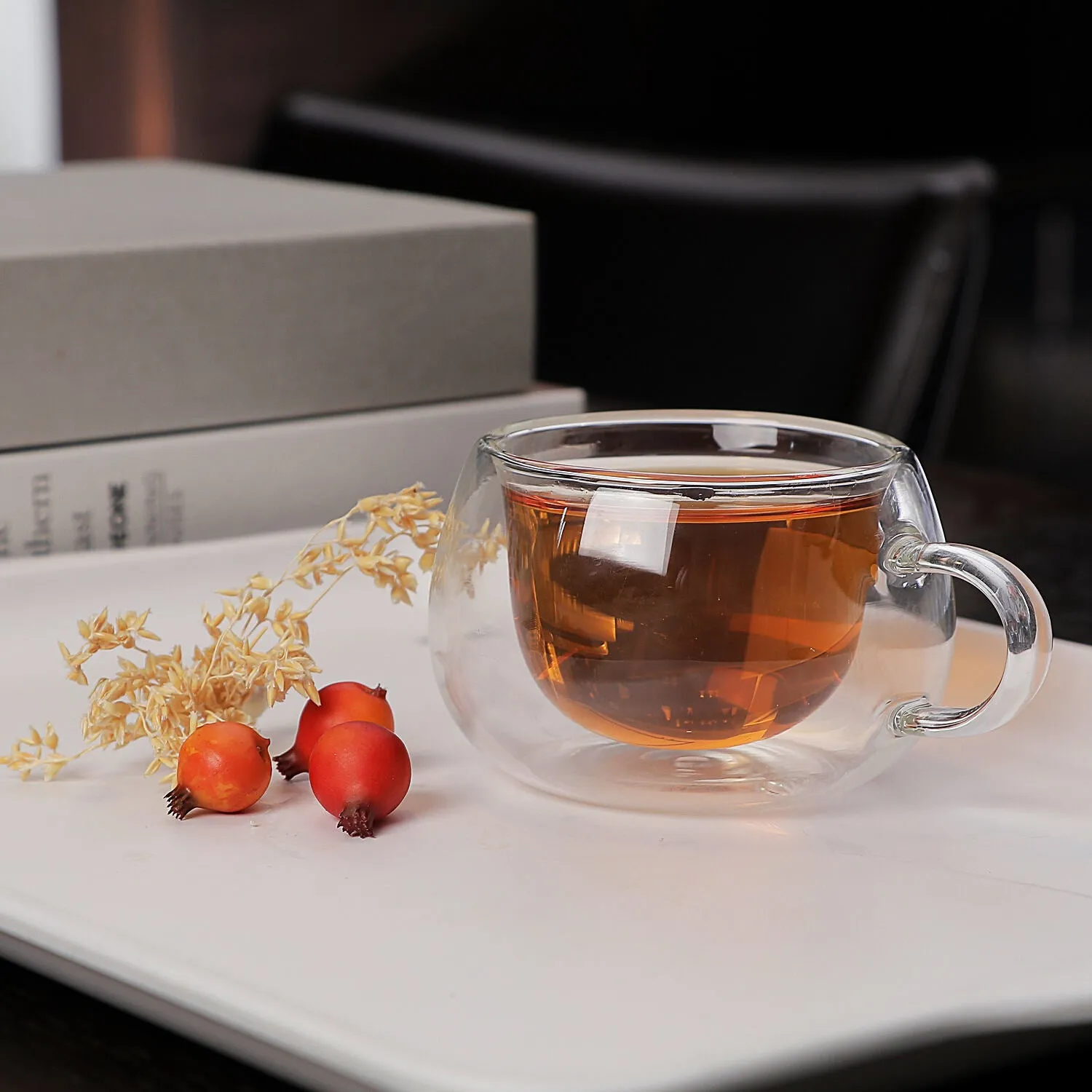 Double Wall Borosilicate Tea/Coffee Cup