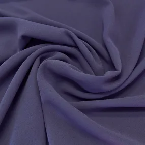 Dressmaking Polyester Triple Crepe - Purple