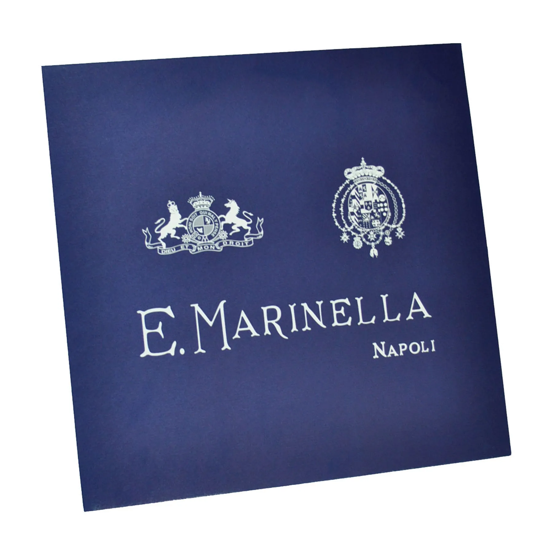 E. Marinella Scarf Bordeaux Marine Life & Floral - Twill Silk Square Foulard FINAL SALE