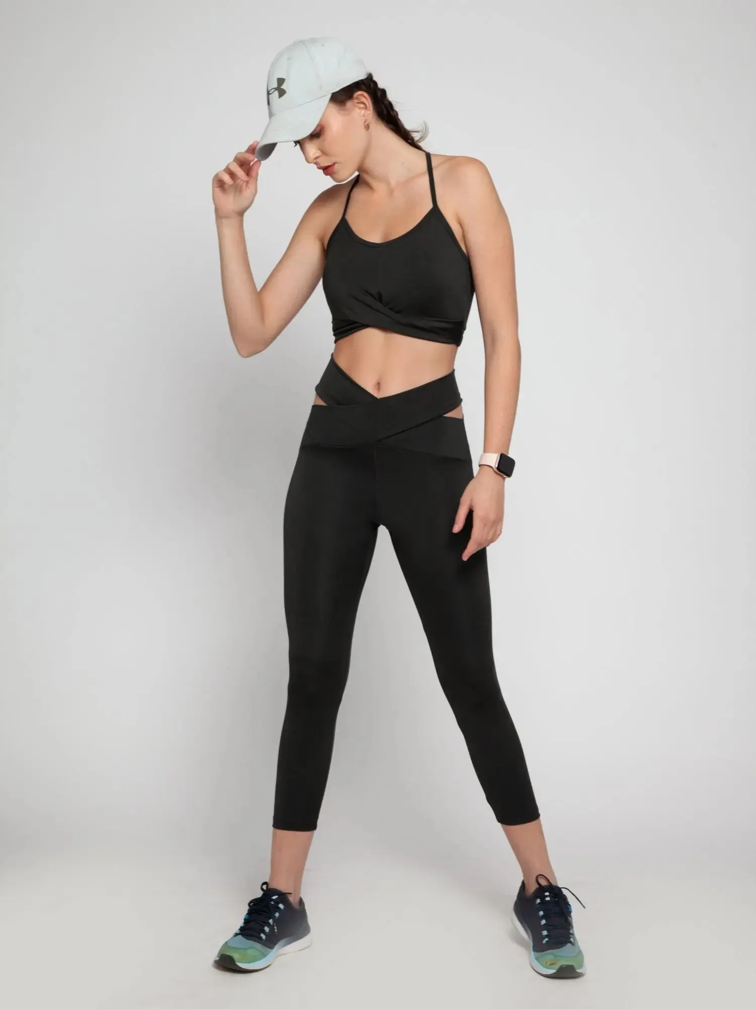 Eden Green Criss Cross Leggings