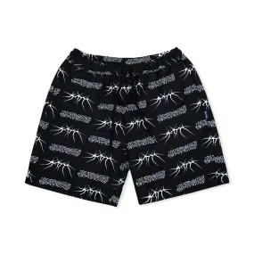 Emerale   Steve Marlon Water Short - Black