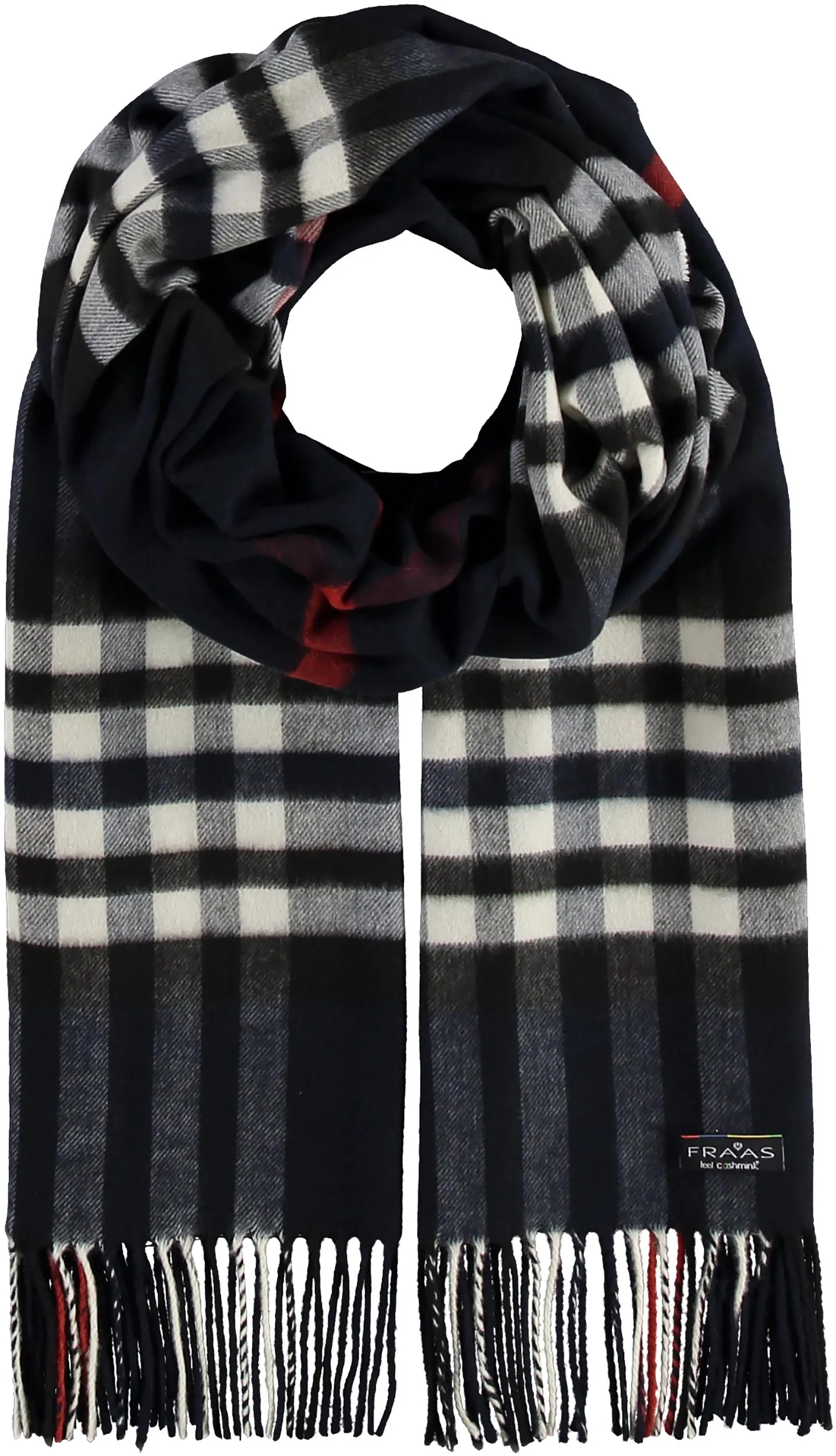 FRAAS Plaid Cashmink® Blanket-Scarf