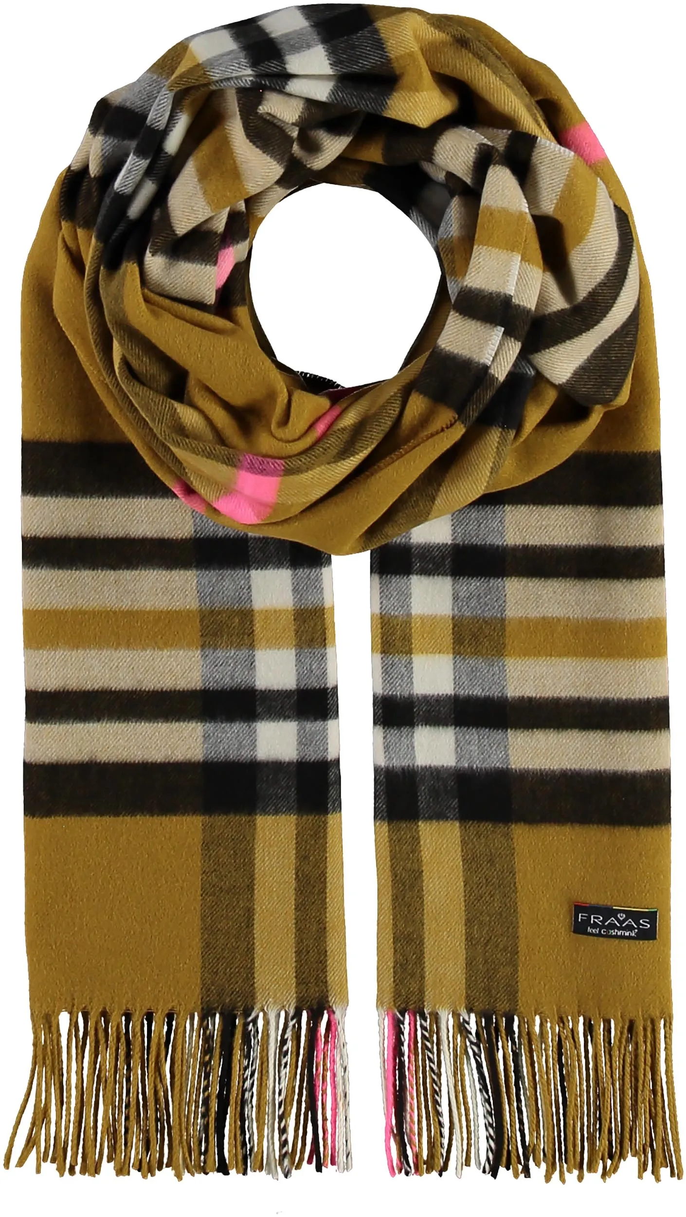 FRAAS Plaid Cashmink® Blanket-Scarf