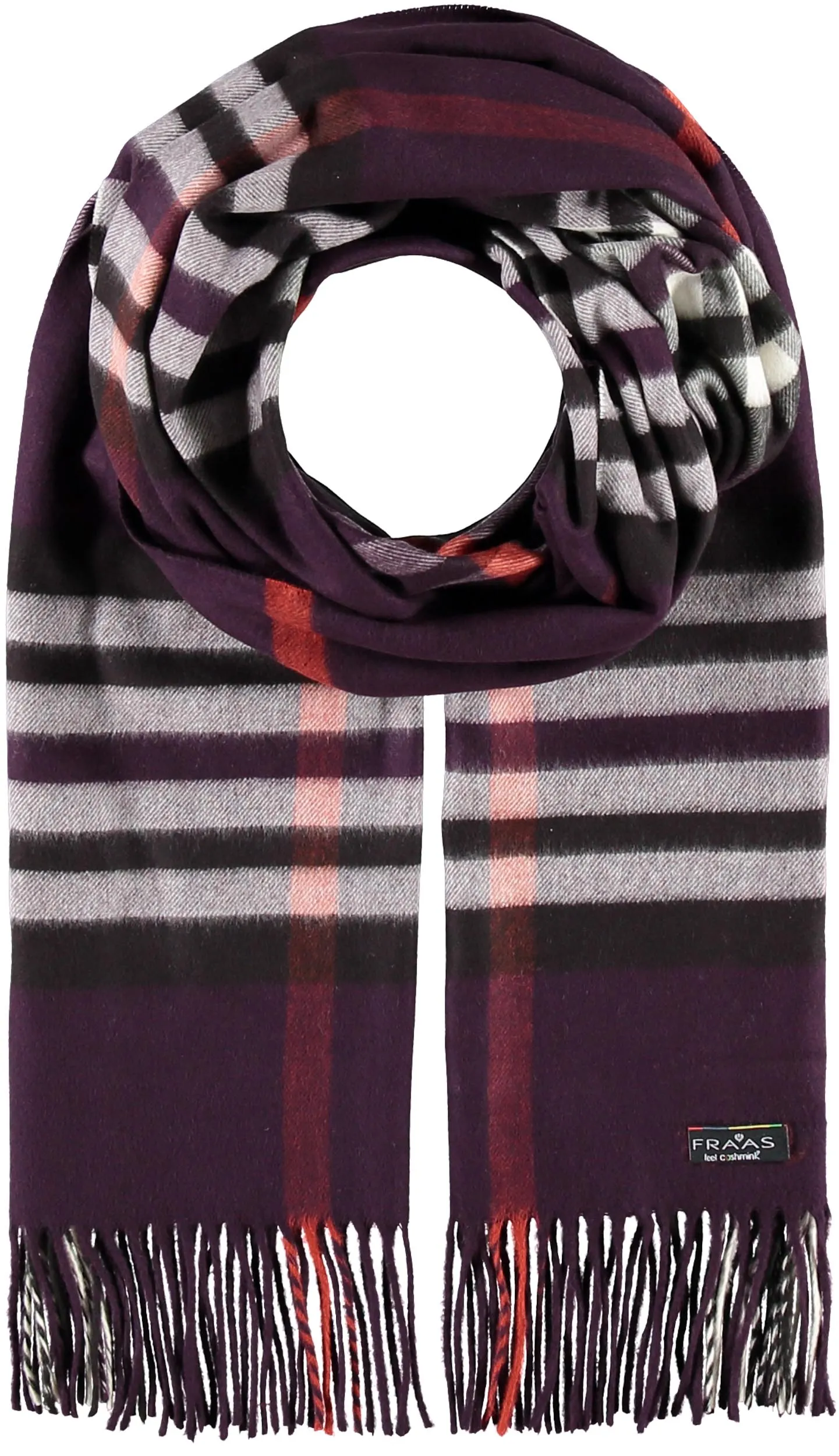 FRAAS Plaid Cashmink® Blanket-Scarf