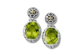 Gagak Earrings- Peridot