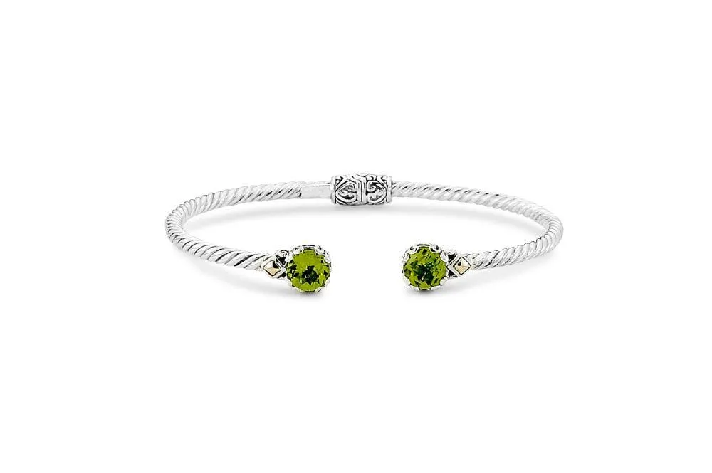 Glow Bangle- Peridot