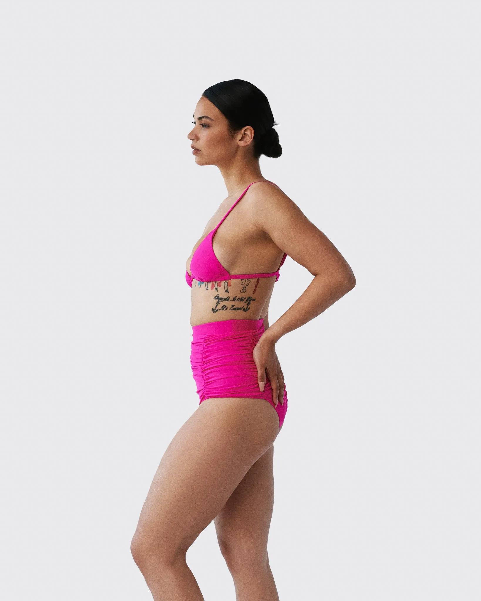 High-Waist Swim Bottom