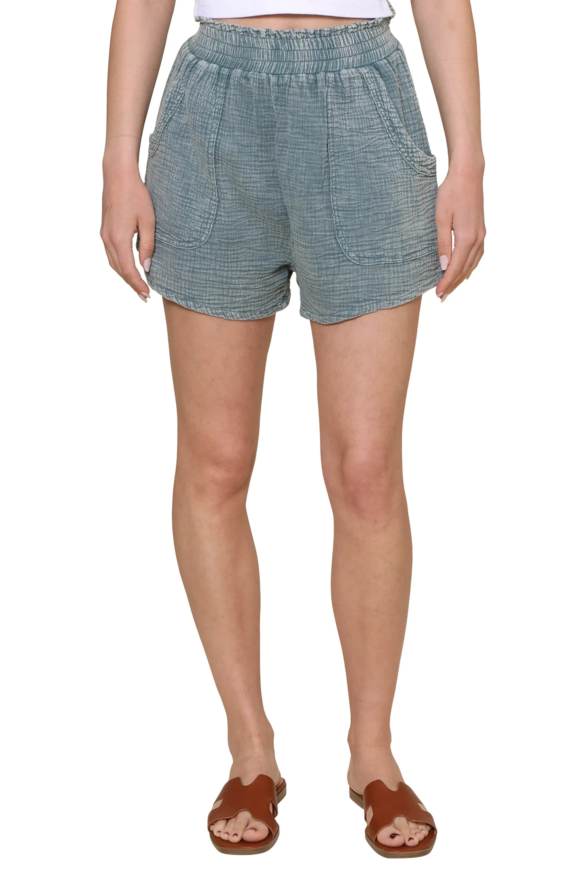 Hollywood Beach Gauze Shorts