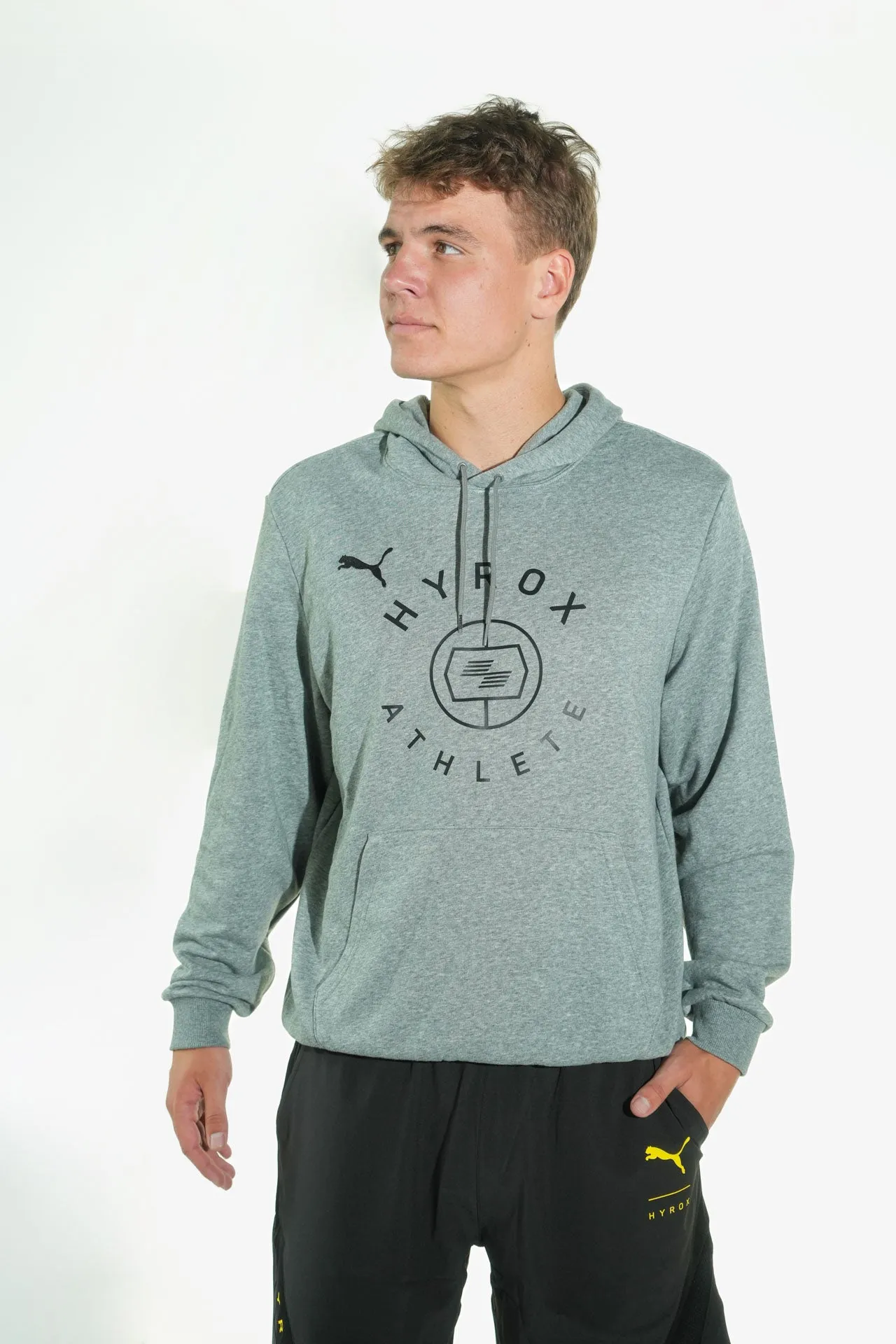 HYROX|PUMA teamGOAL 23 Casuals Hoodie - Gray