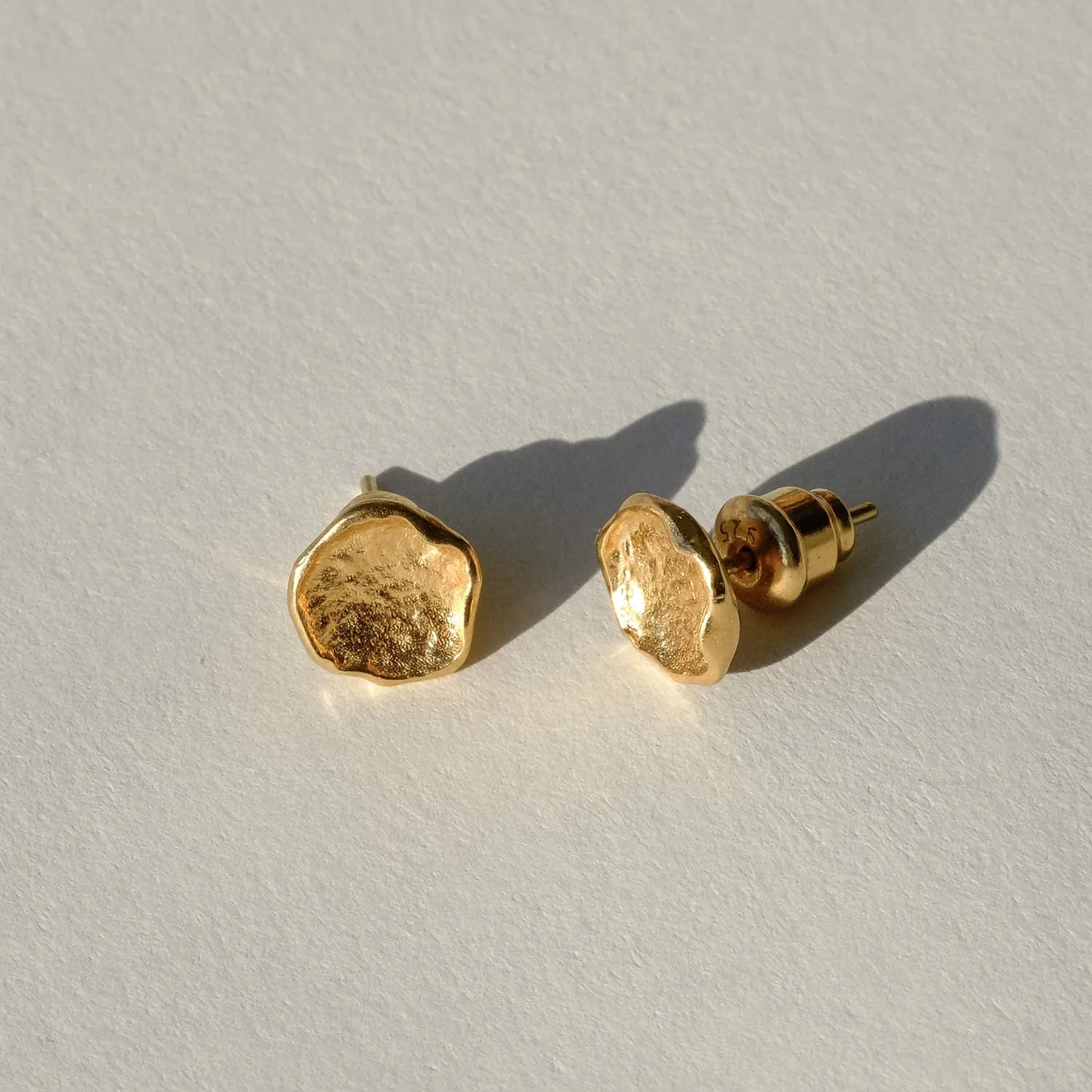 Icarus Molten Gold Studs