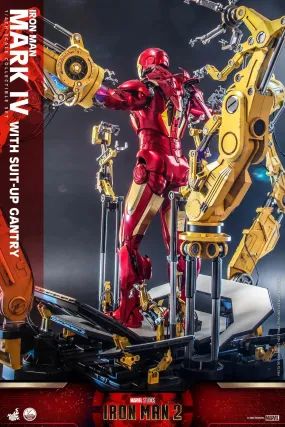 Iron Man: MKIV With Suit Up Gantry: Iron Man 2: Marvel: Quarter Scale: QS021