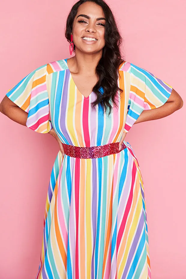 Karma LPD Candy Stripe Dress