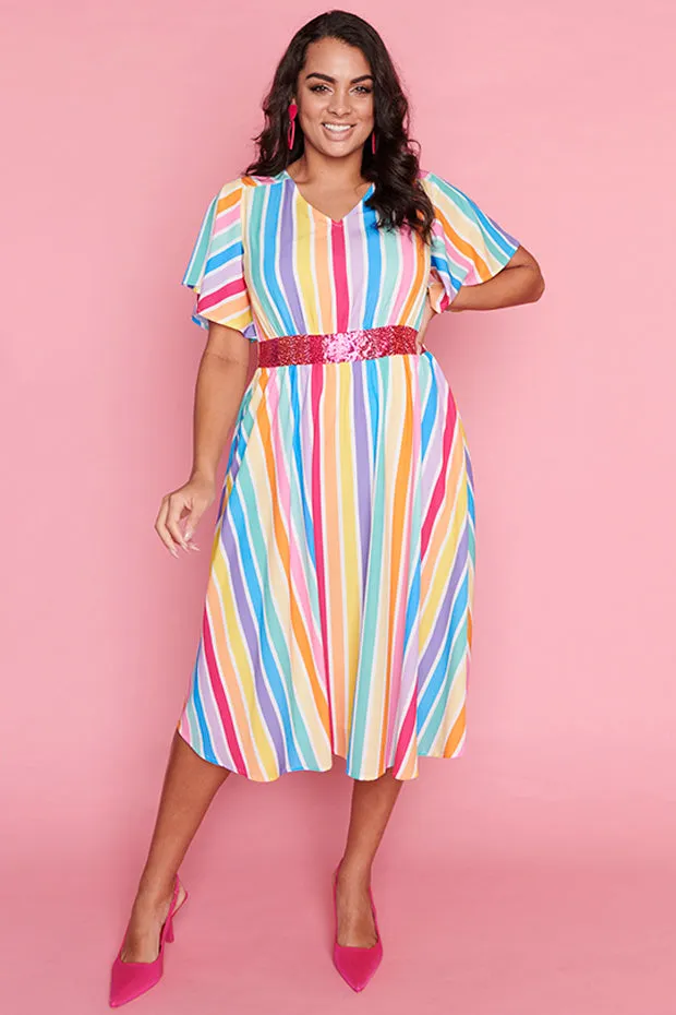 Karma LPD Candy Stripe Dress