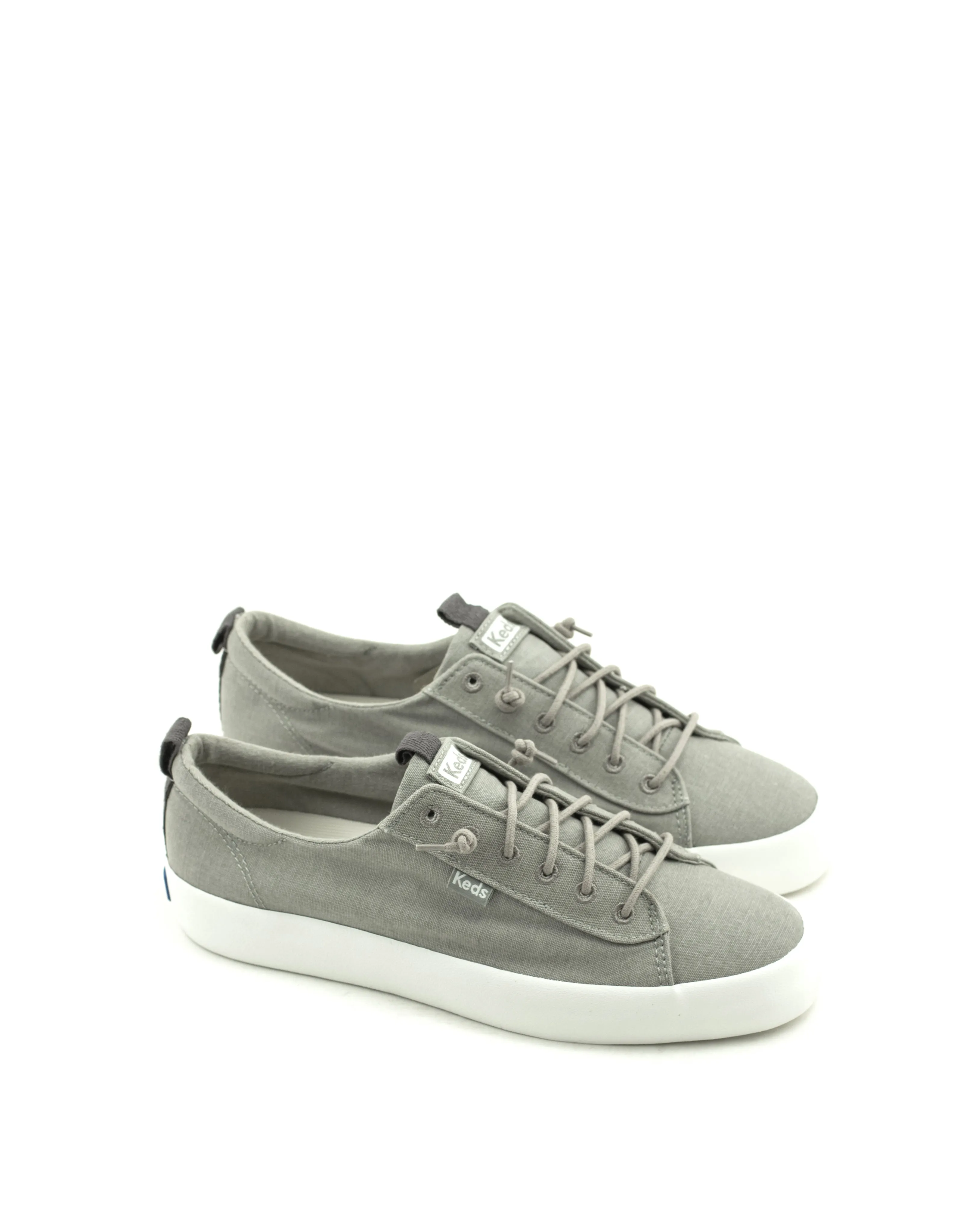 Keds — Kickback Canvas Sneaker - Grey