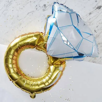 LARGE GOLD RING BALLOON