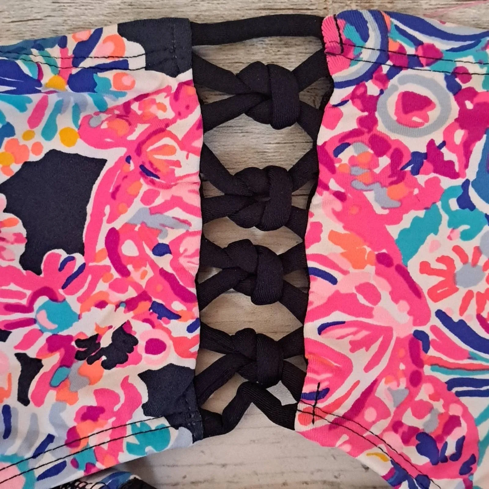 Lilly Pulitzer Rumy Bikini Swim Bottoms Navy Turtle Amazement