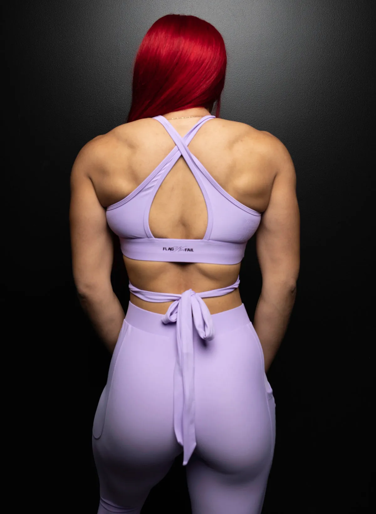 NAVARAH SPORTS BRA - HAZE