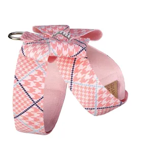 PeachesNCream Glen Houndstooth Nouveau Bow Tinkie Harness