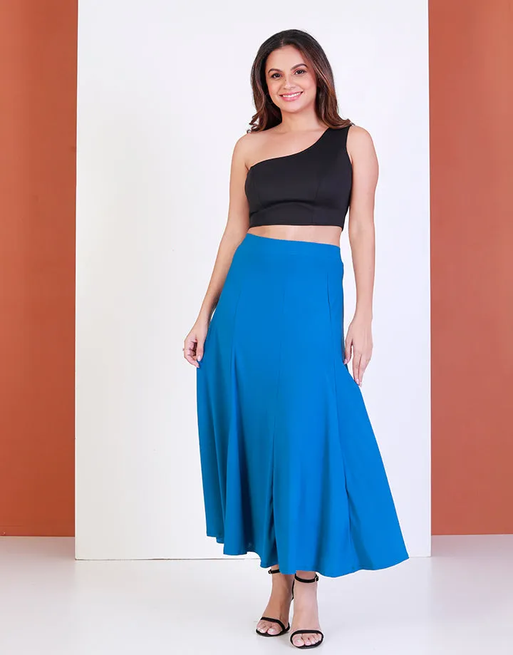 Plain Stretch 8 Pieces Skirt