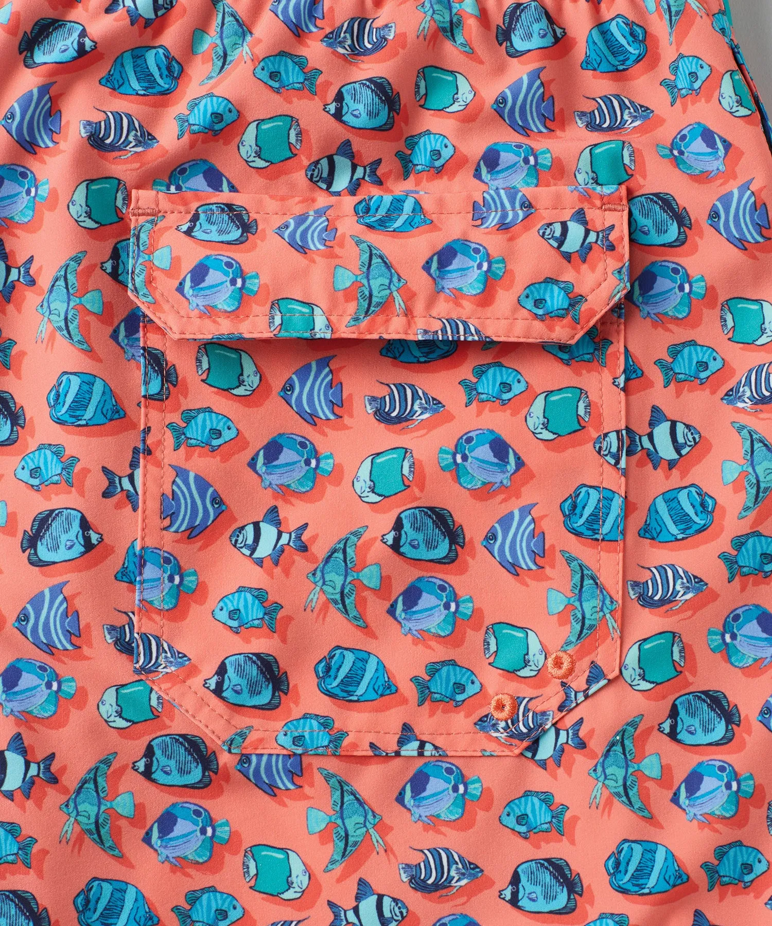 Printed Swim Trunks