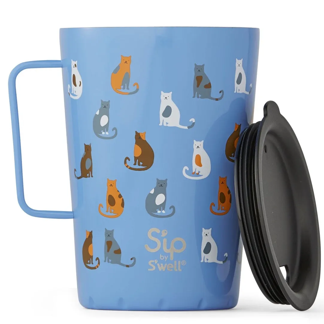 Purrfect Morning - Stainless Steel S'ip Takeaway Mug