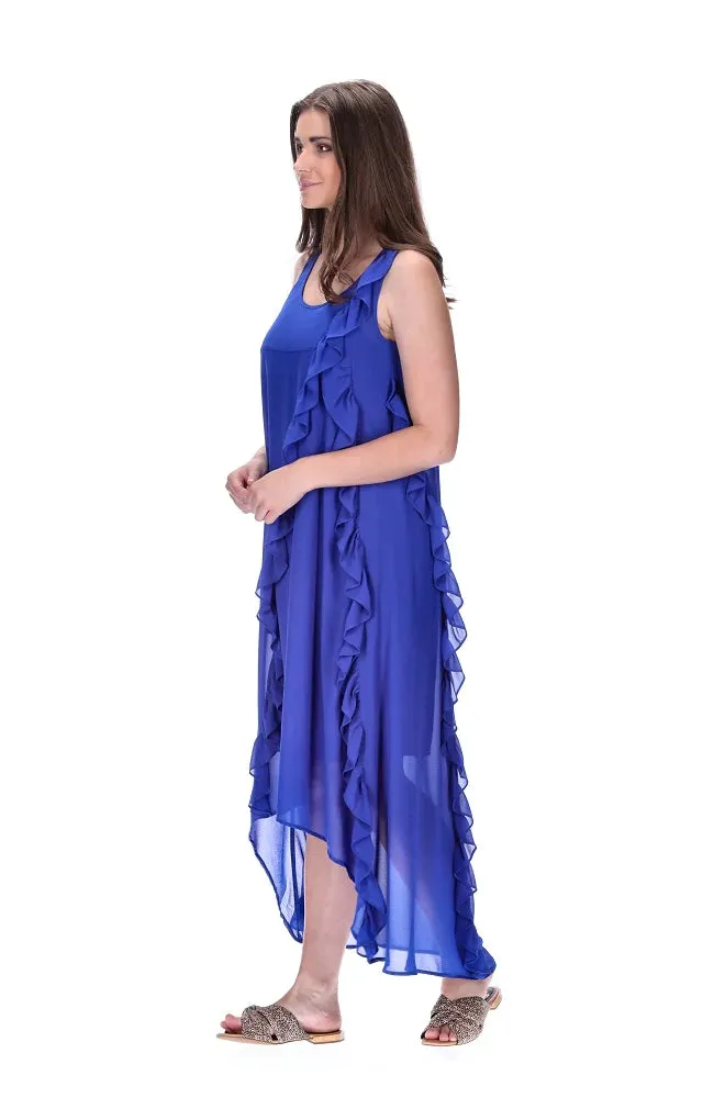 Tai Dress Royal Blue