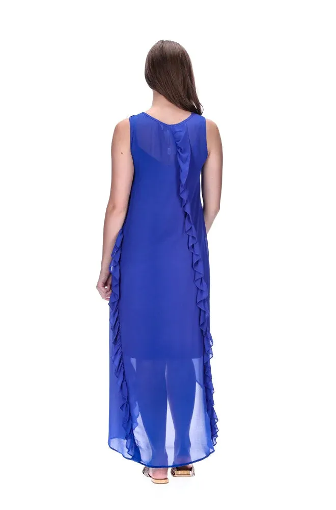 Tai Dress Royal Blue