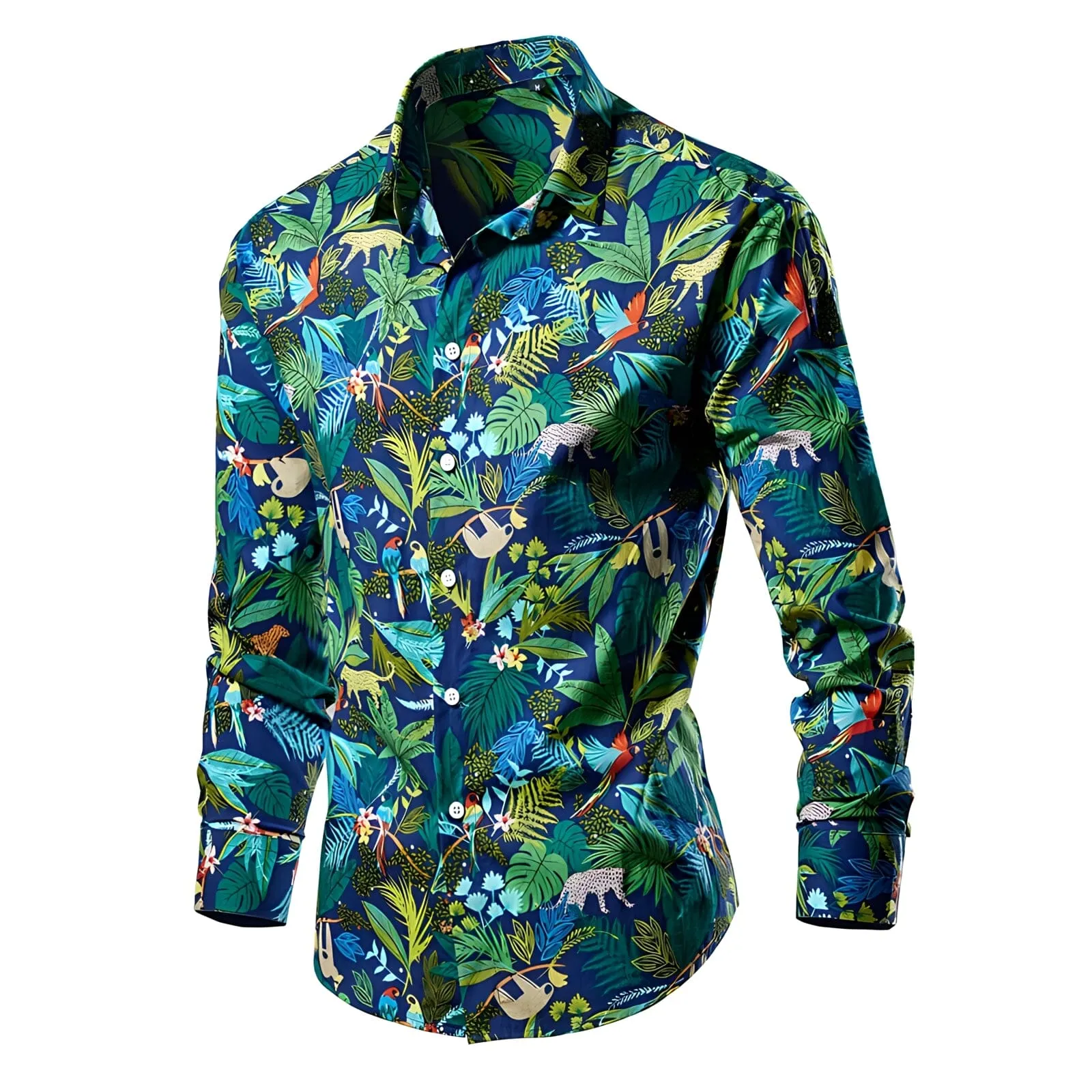 The Quinton Long Sleeve Printed Shirt - Multiple Colors