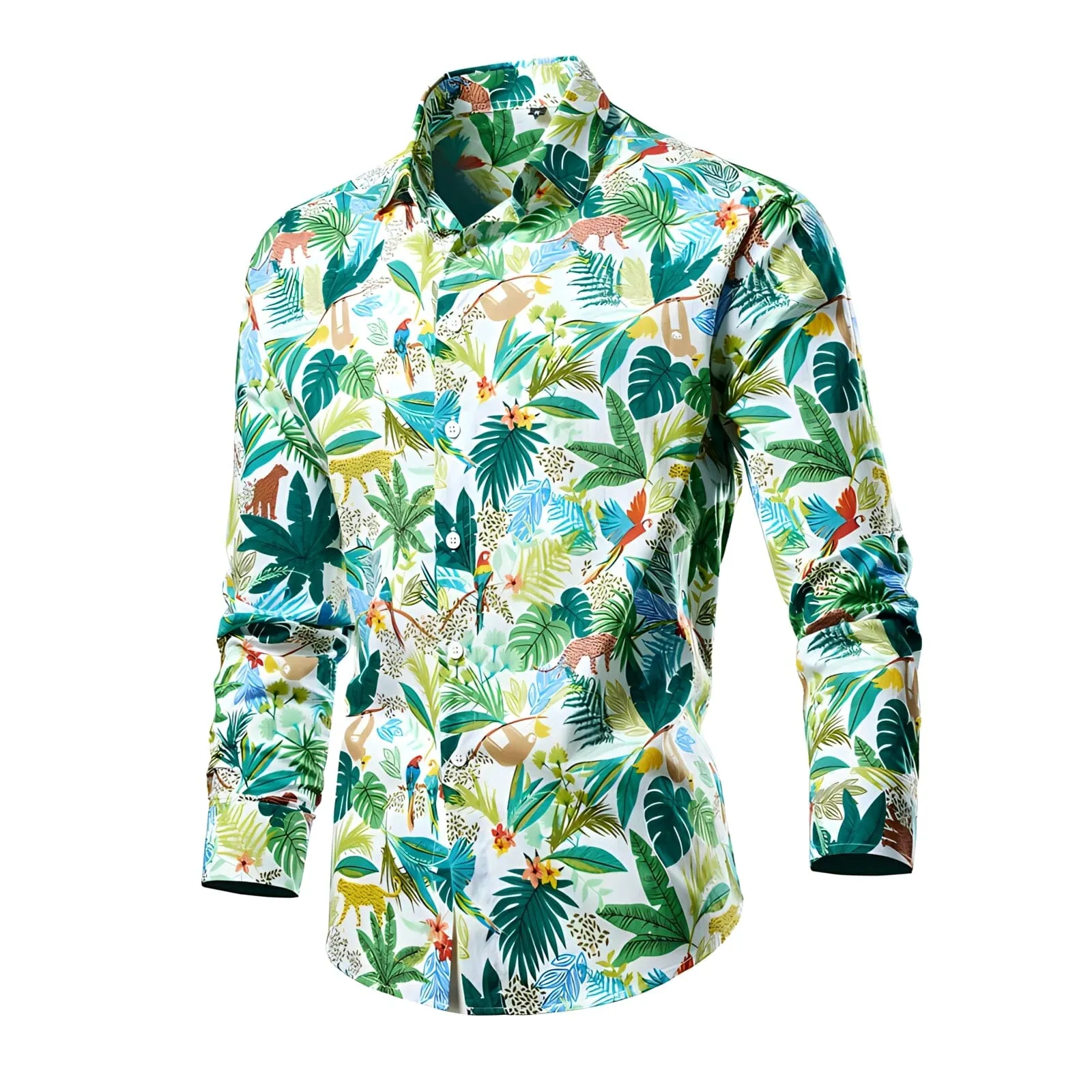 The Quinton Long Sleeve Printed Shirt - Multiple Colors