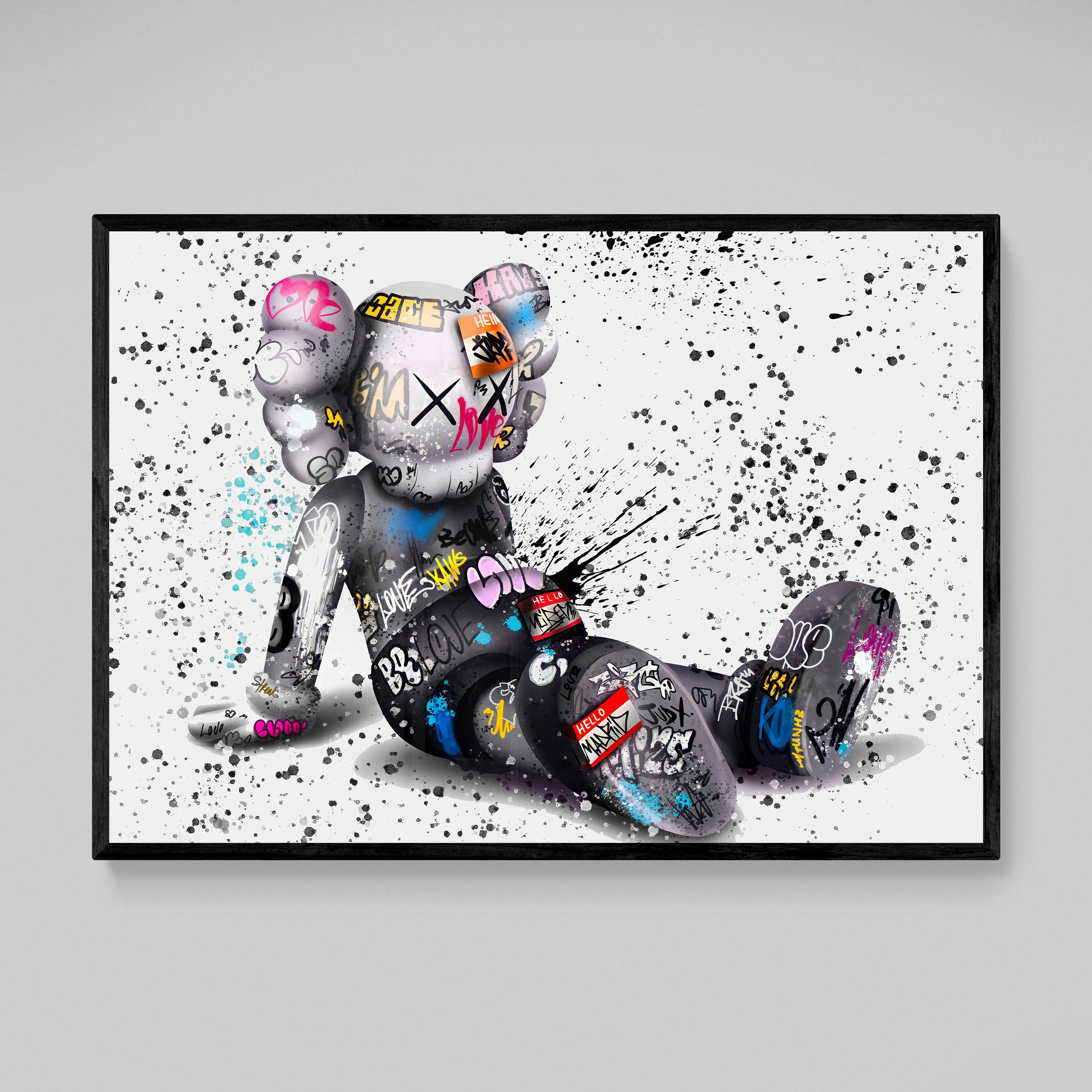 Toy Graffiti Canvas