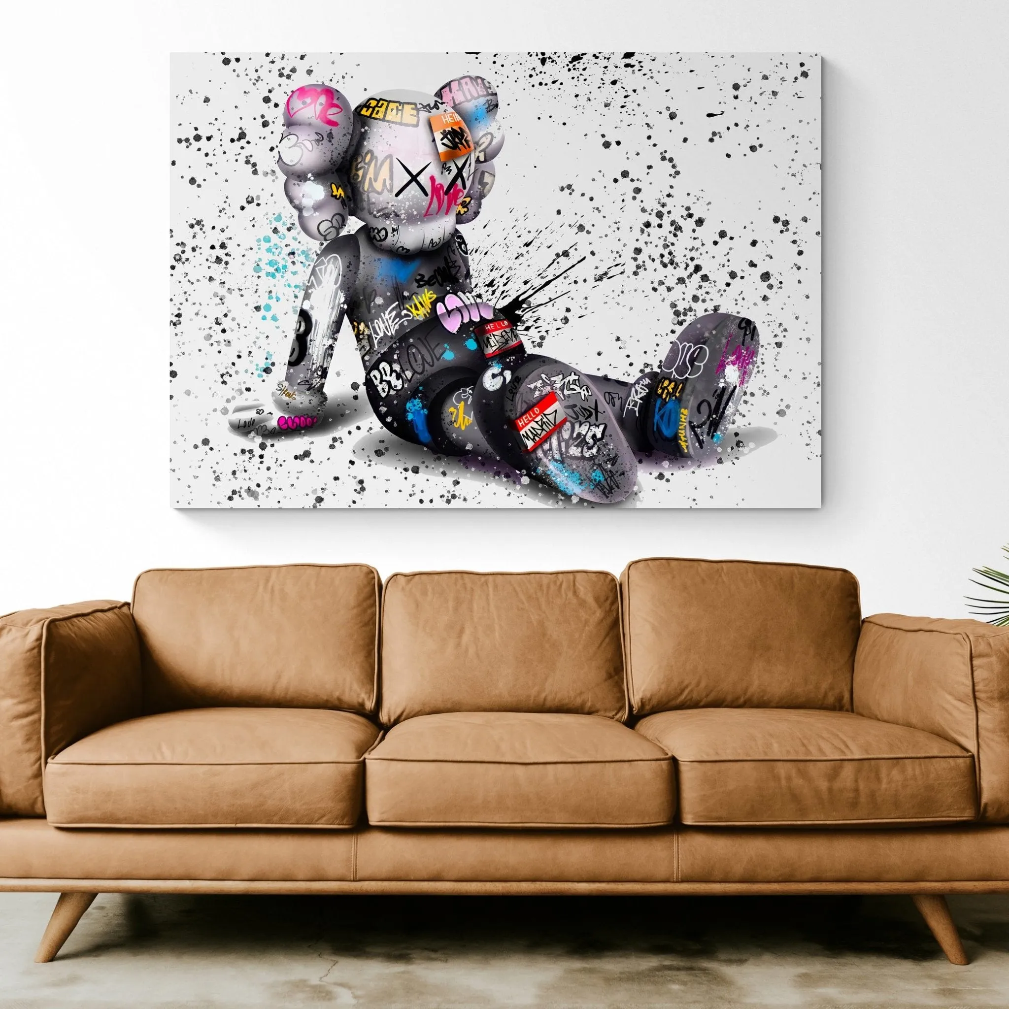 Toy Graffiti Canvas