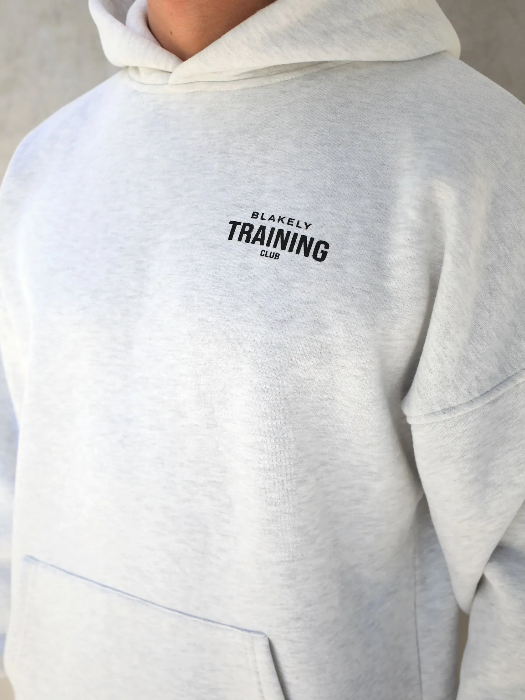 Training Club Relaxed Hoodie - Marl White