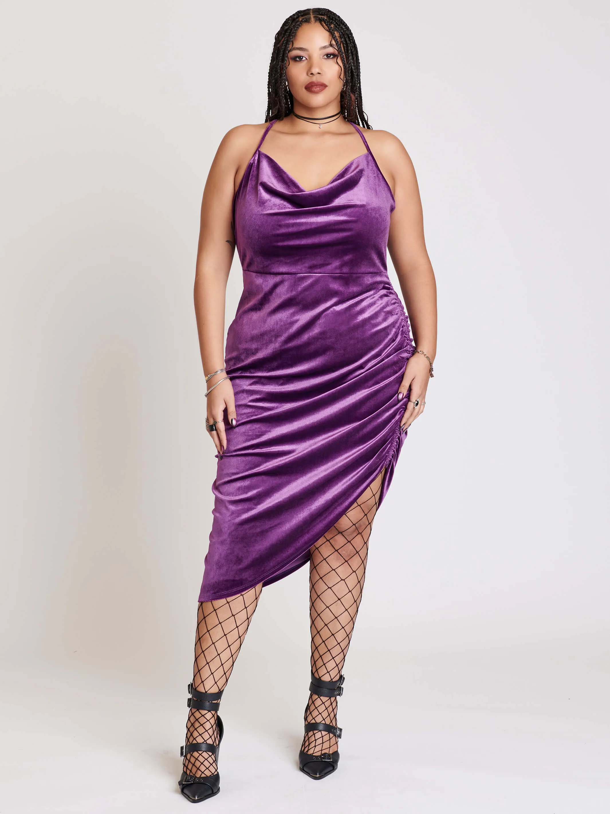 Velvet Cocktail Dress