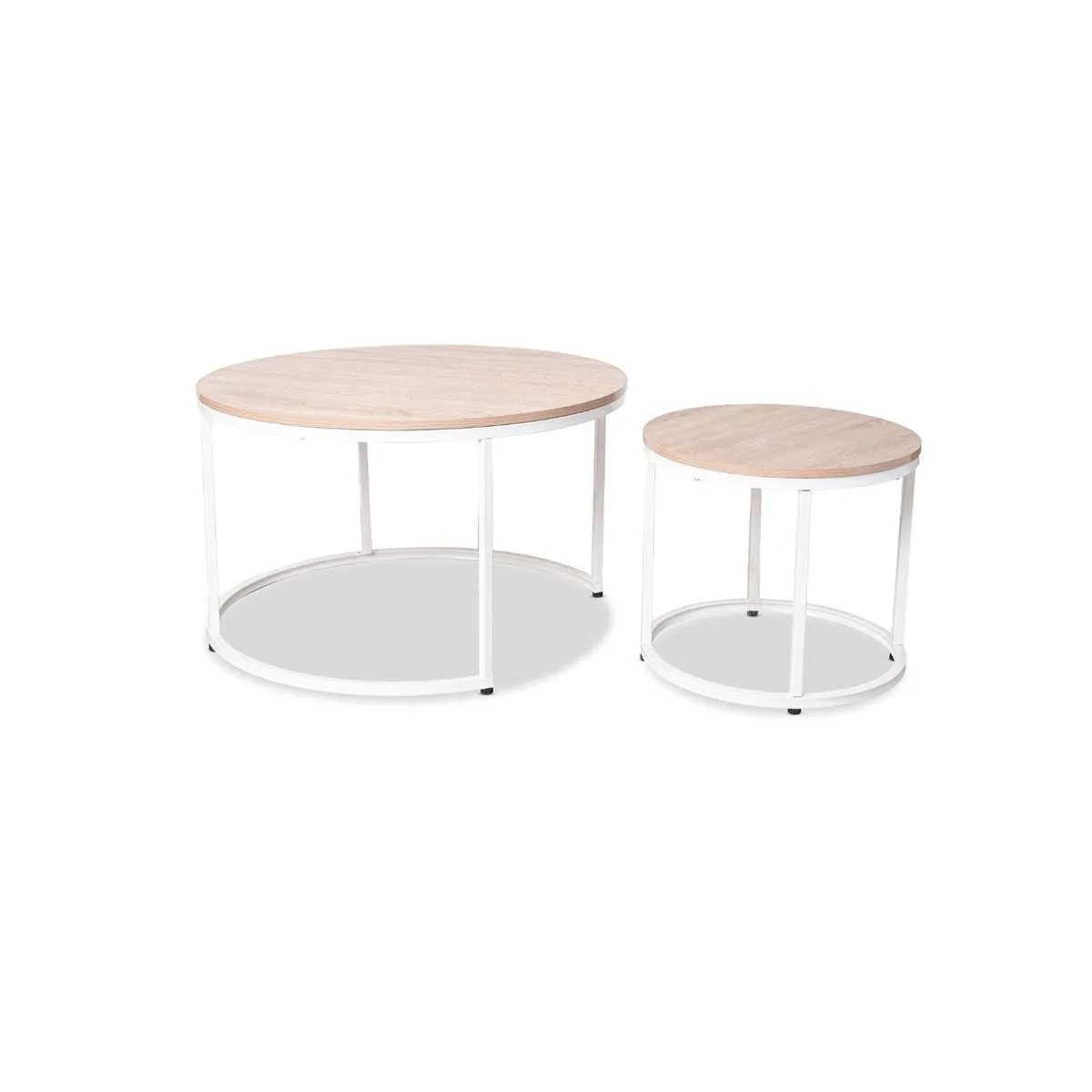 Vigo Nesting Coffee Tables - White